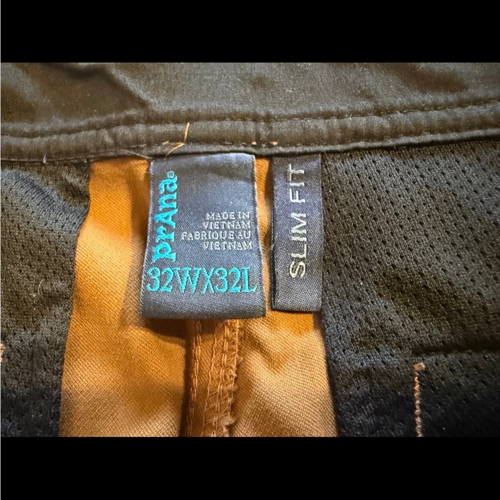 Prana Men's Brown Slim Fit 32x32 Pants - Picture 4 of 4